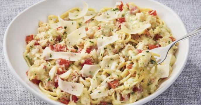 Redlobster Creamy Crab Carbonara