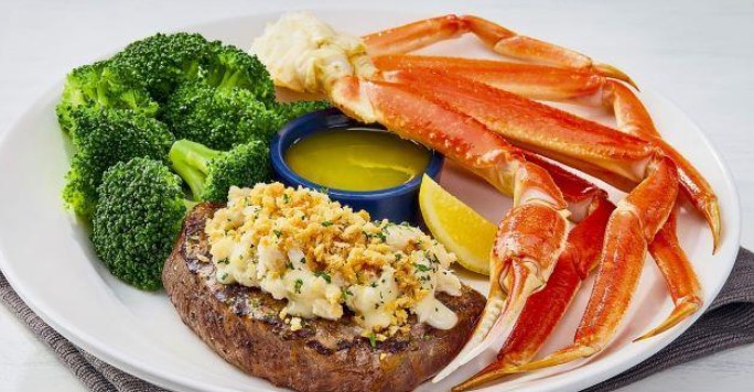 Redlobster Snow Crab & Crab-Topped Sirloin