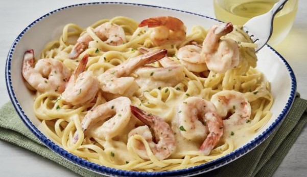 Redlobster Shrimp Linguini Alfredo