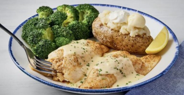 Redlobster Stuffed Flounder