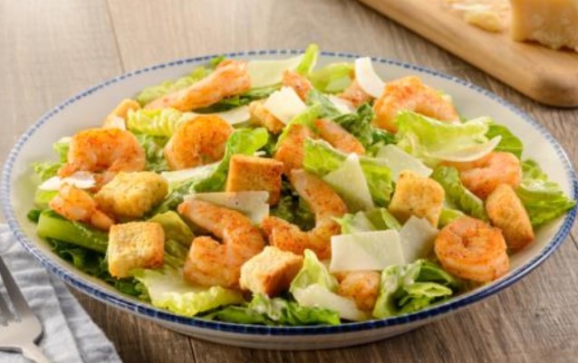 Redlobster Classic Caesar Salad with Seasoned Shrimp