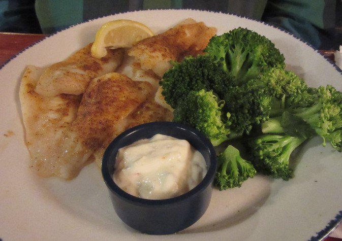 Redlobster Oven-Broiled Wild-Caught Flounder